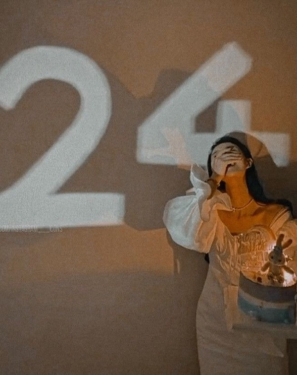 Birthday Year Projection Art