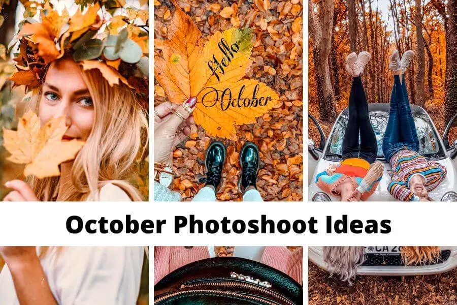 october photoshoot ideas