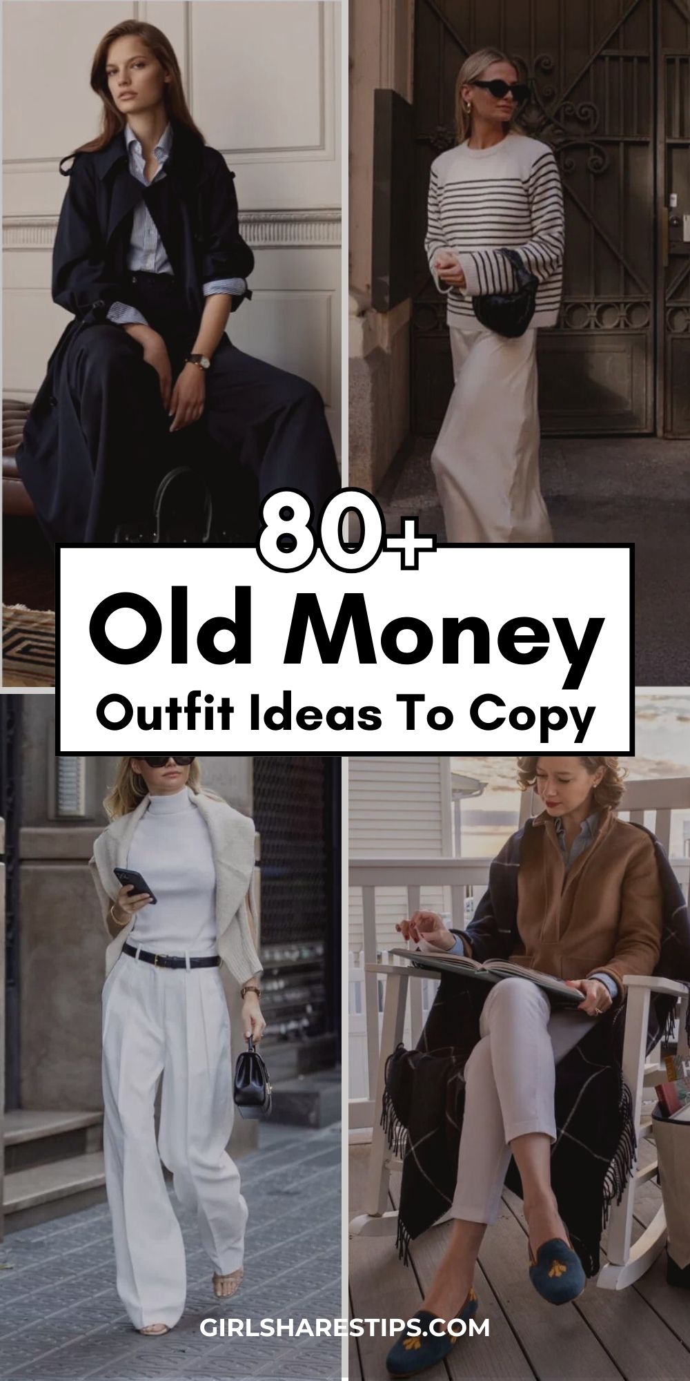 old money outfits collage