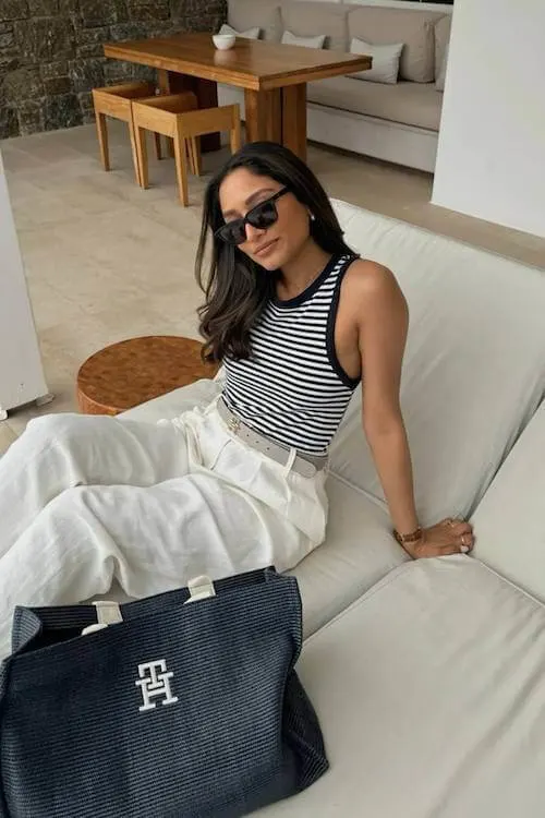 old money summer outfit ideas women