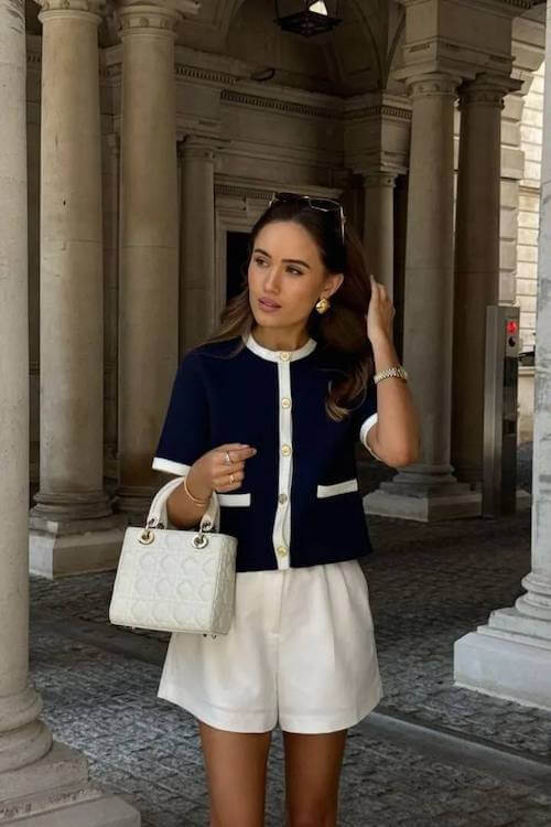 old money summer outfit ideas women