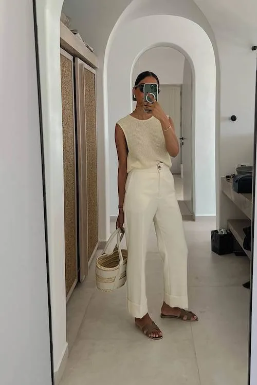 old money summer outfit ideas women