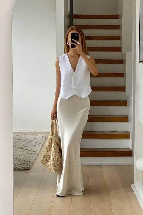 old money summer outfit ideas women