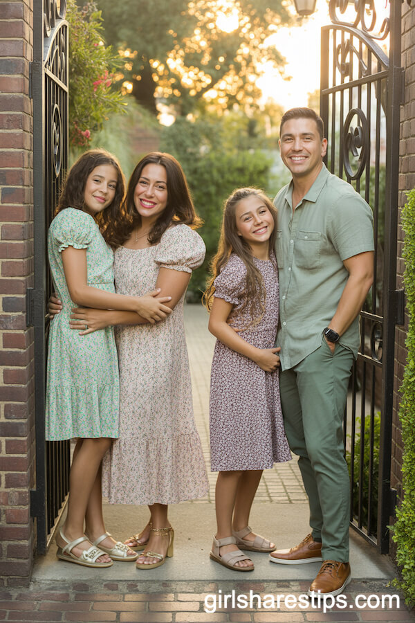 Floral Print Dresses Sage Green Essentials for Garden Family Photos