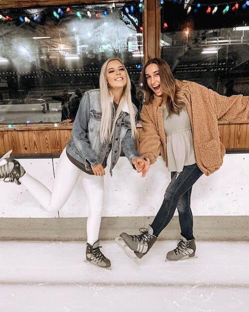 outfits to wear ice skating