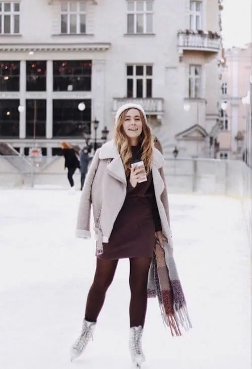 outfits to wear ice skating