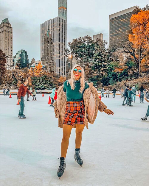 outfits to wear ice skating