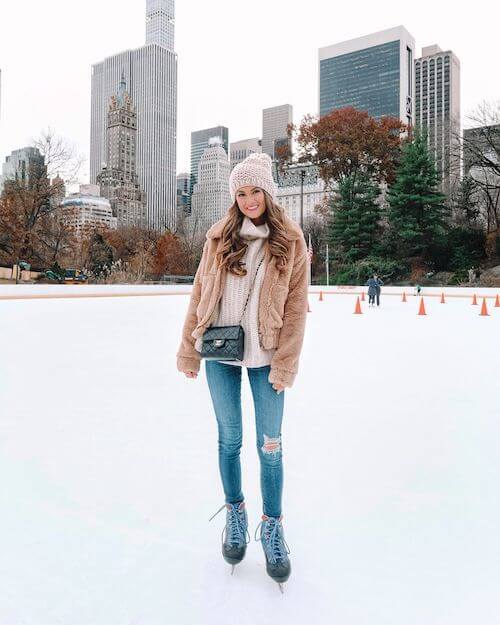 outfits to wear ice skating