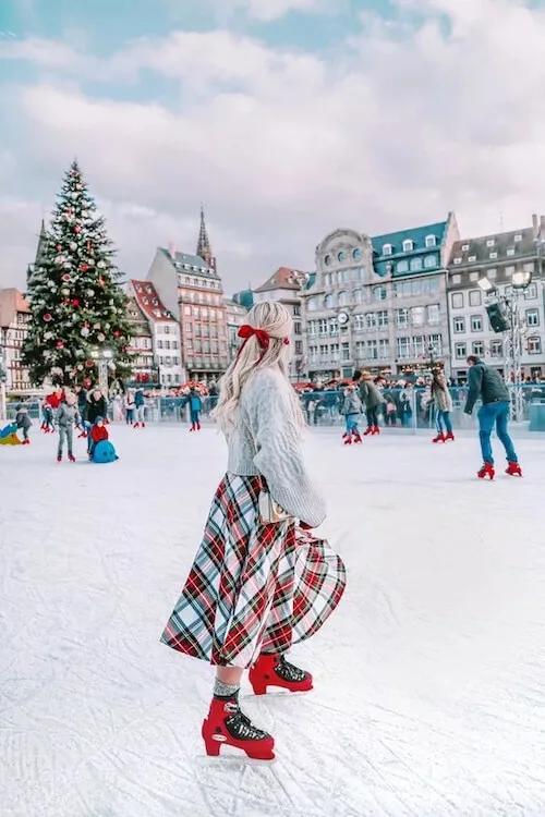 outfits to wear ice skating