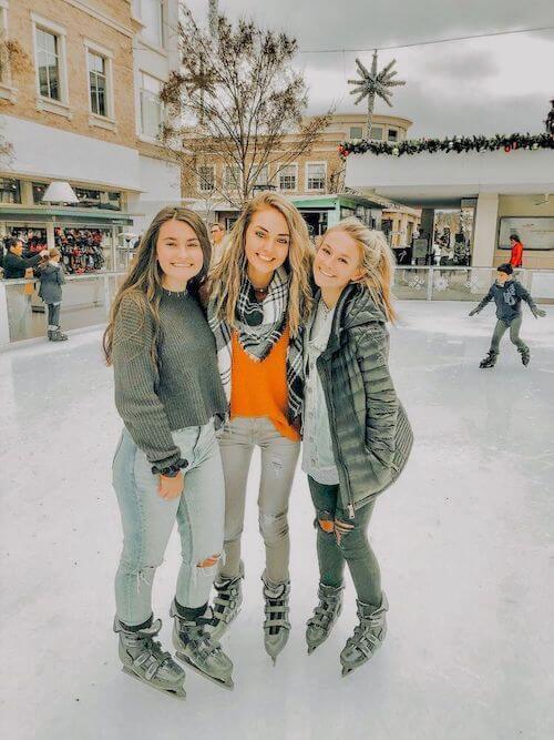 outfits to wear ice skating