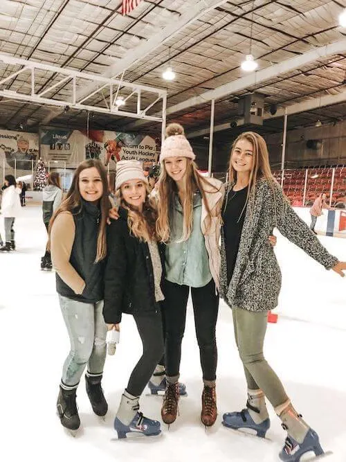 outfits to wear ice skating