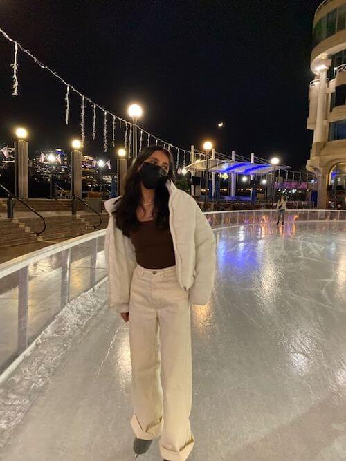 outfits to wear ice skating