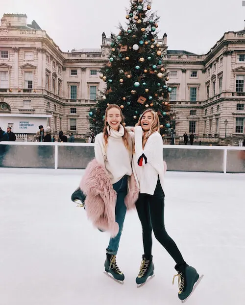 outfits to wear ice skating