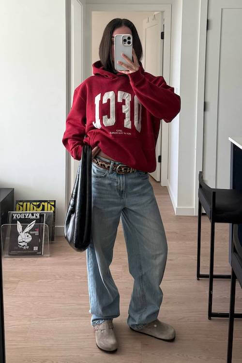 oversized hoodie outfit