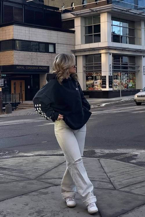 oversized hoodie outfit