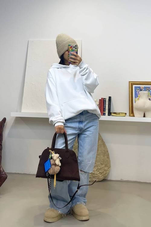 oversized hoodie outfit