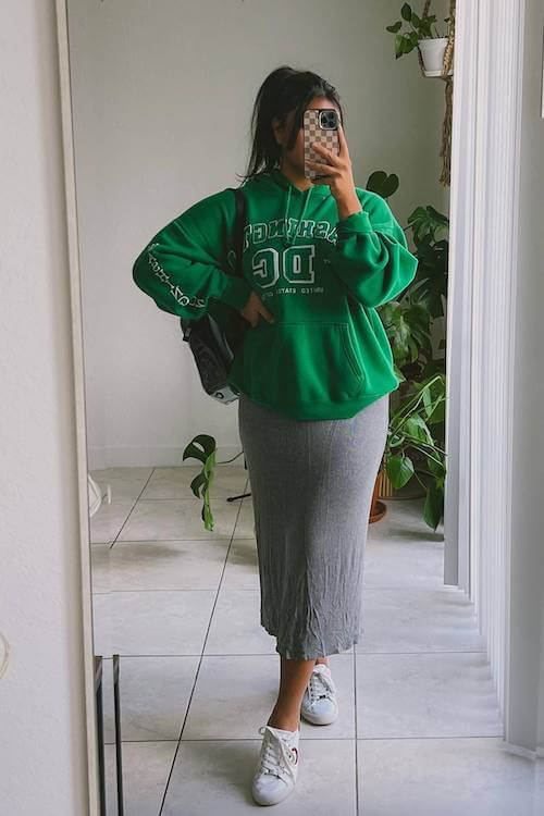 oversized hoodie outfit