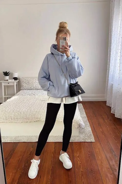 oversized hoodie outfit