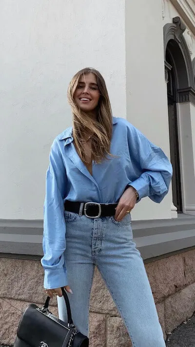 oversized shirt outfit