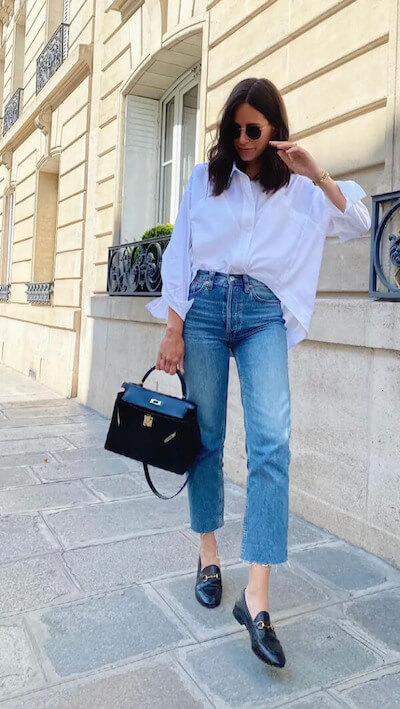 70+ Chic Oversized Shirt Outfit Ideas [2023]: How to Style An Oversized  Shirt - Girl Shares Tips