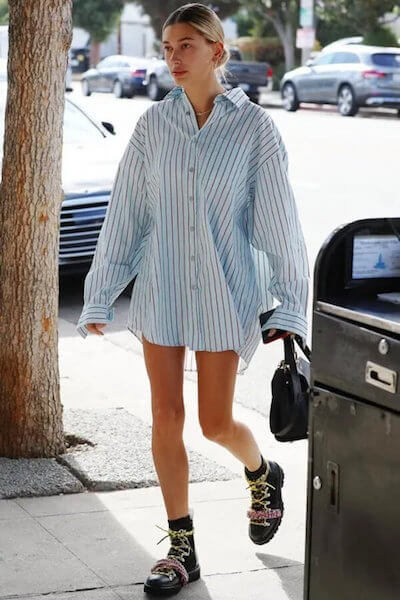 oversized shirt outfit