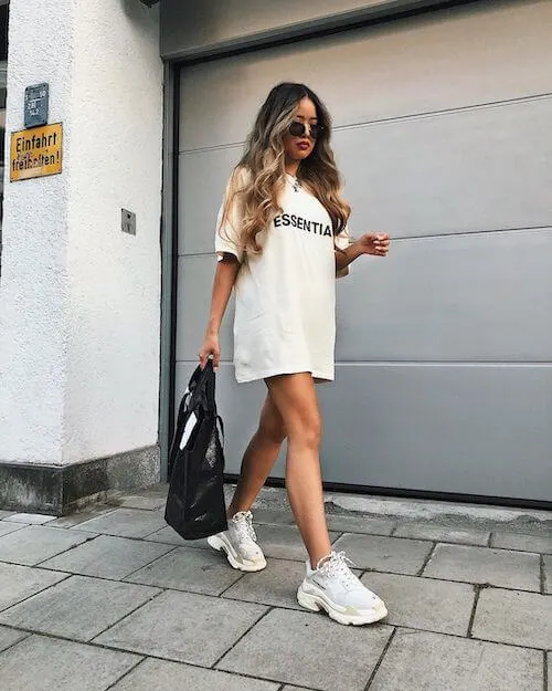 oversized shirt outfit ideas