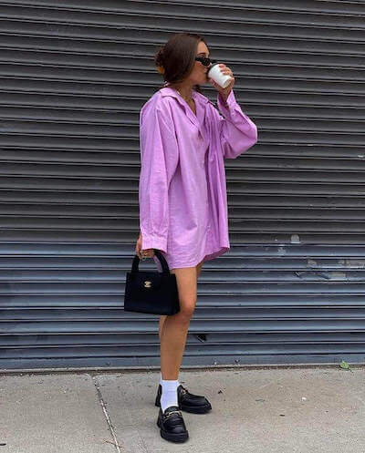 oversized shirt outfit