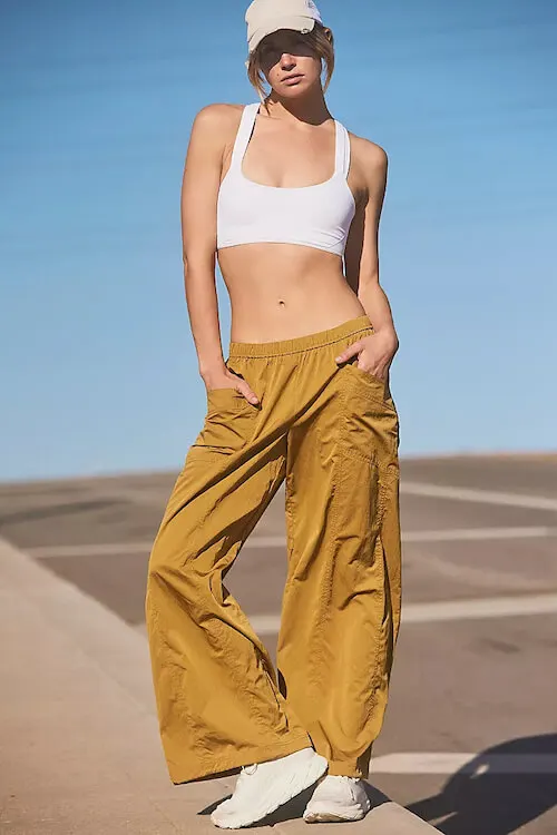 parachute pants outfit