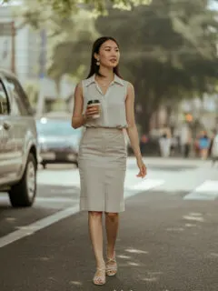 pencil skirt outfits for work