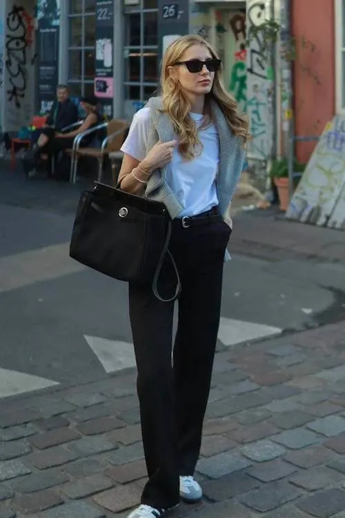 perfect black pants outfit