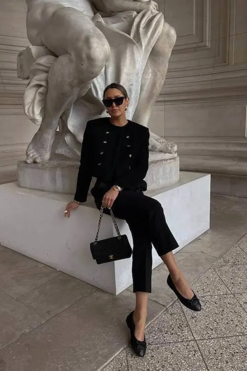 perfect black pants outfit