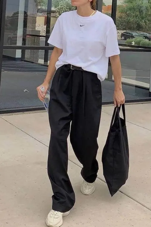 perfect black pants outfit