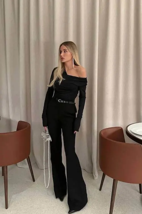 perfect black pants outfit