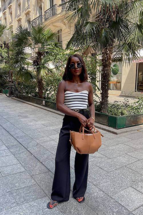 perfect black pants outfit