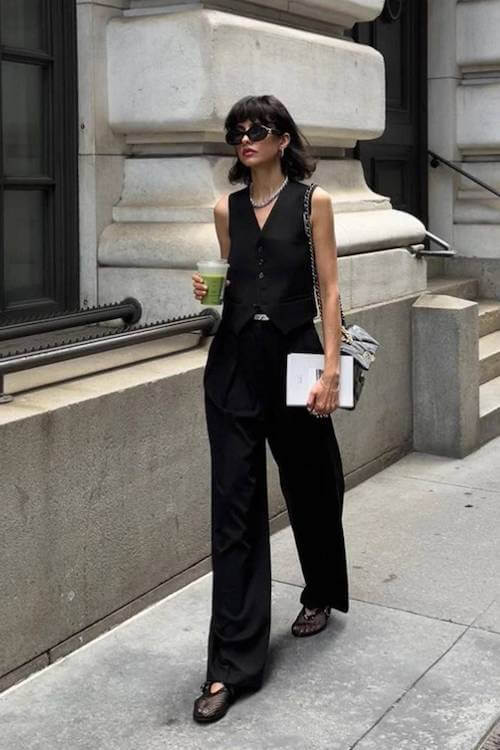 perfect black pants outfit