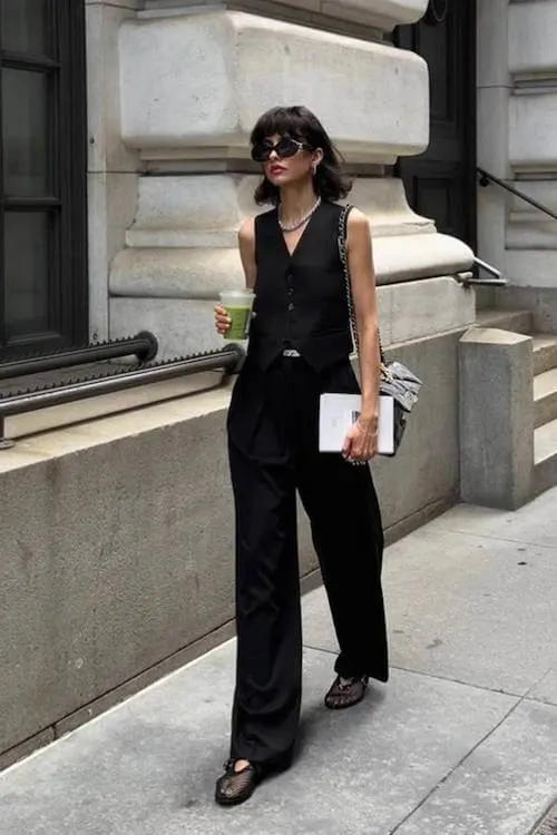 perfect black pants outfit
