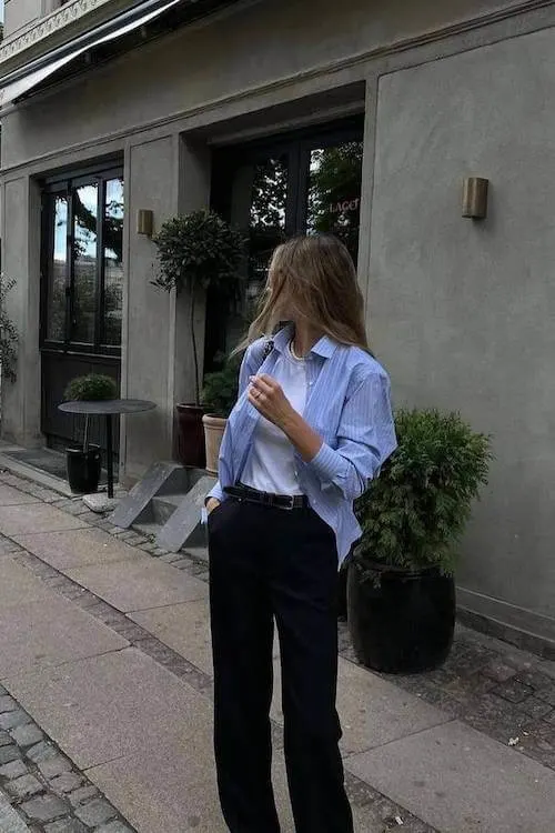 perfect black pants outfit
