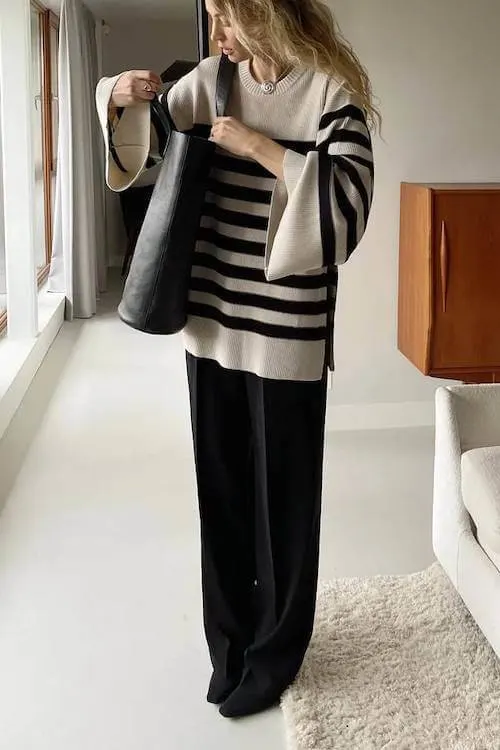 perfect black pants outfit