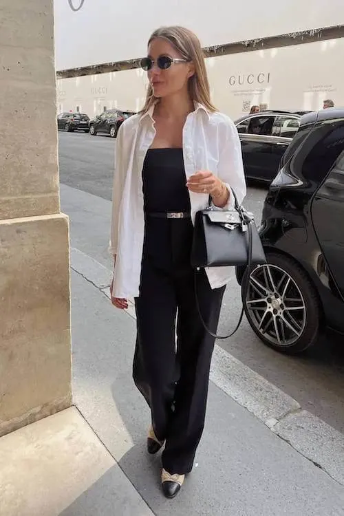 perfect black pants outfit