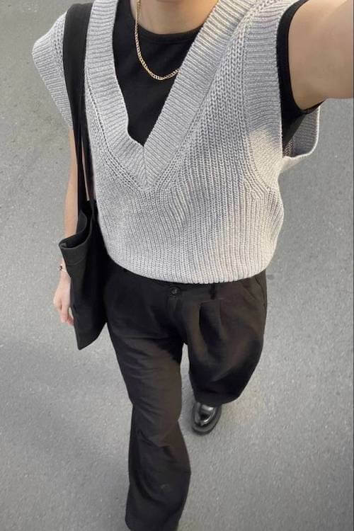 perfect black pants outfit