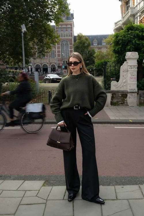 perfect black pants outfit