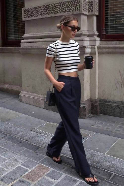 perfect black pants outfit
