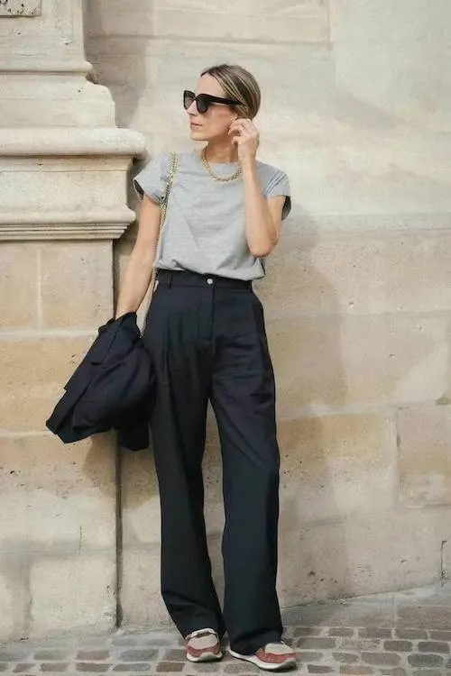 perfect black pants outfit