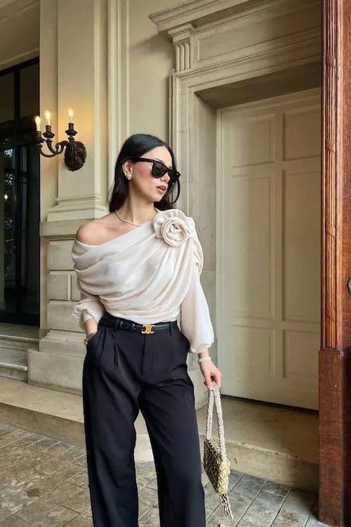 perfect black pants outfit