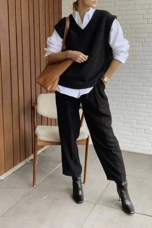perfect black pants outfit