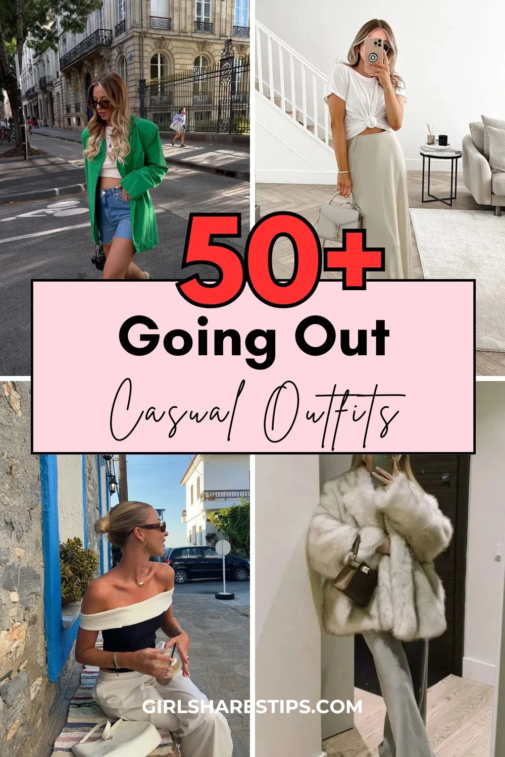 perfect casual going out outfit ideas collage