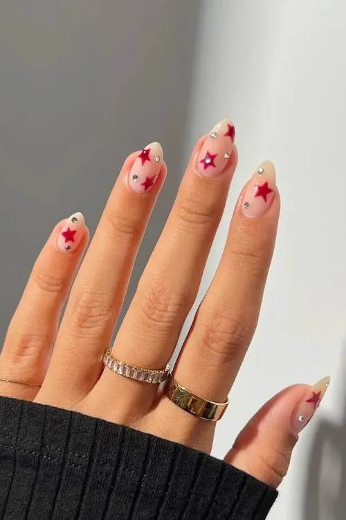 perfect short graduation nail designs