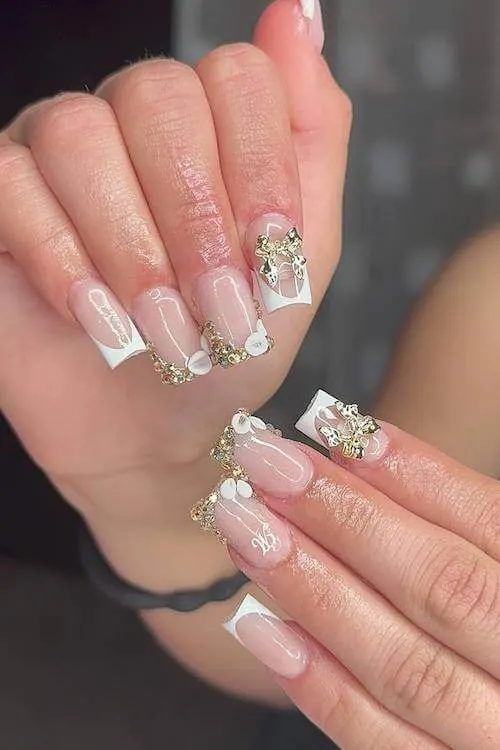 perfect short graduation nail designs