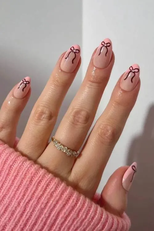 perfect short graduation nail designs