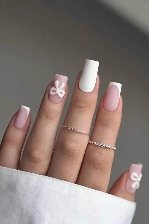 perfect short graduation nail designs